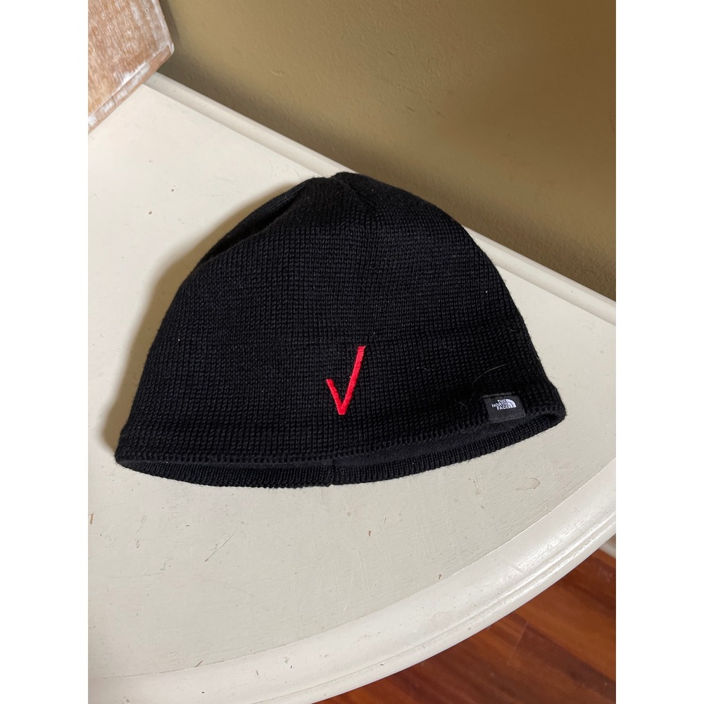 The North Face Bones Beanie Hat Mens Black Fleece Lined Winter Cap